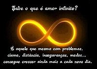 Sabe o que é o amor infinito?