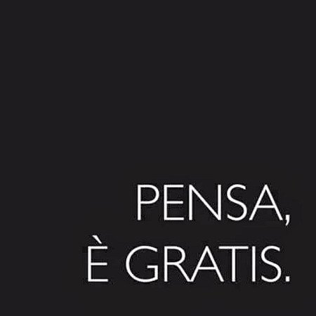 Pensa, é grátis!