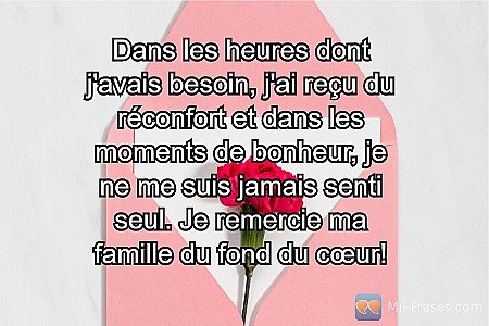 Dans les heures dont j'avais besoin, j'ai reçu du réconfort et dans les moments...