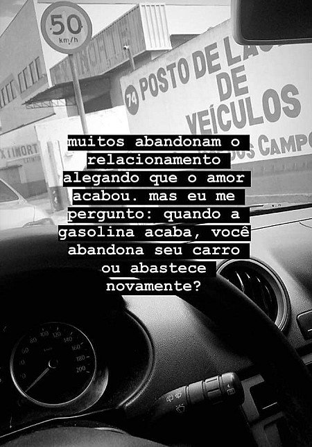 Muitos abandonam o relacionamento alegando que o amor acabou, mas eu me pergunto...