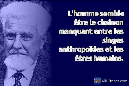 L'homme semble être le chainon manquant entre les singes anthropides et les être...