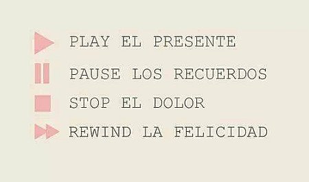 Play el presente.