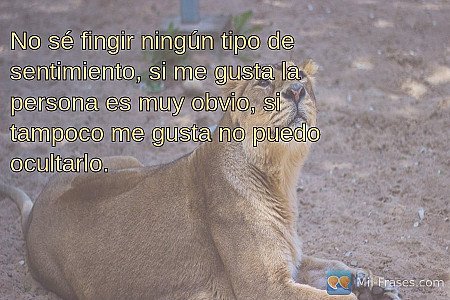 Sentimientos Genuinos: Frase sobre la Sinceridad