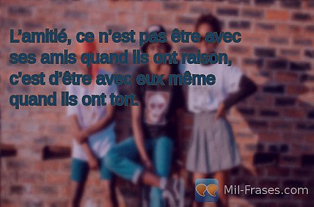 L'amitié : Une Définition Touchante | Mil Frases
