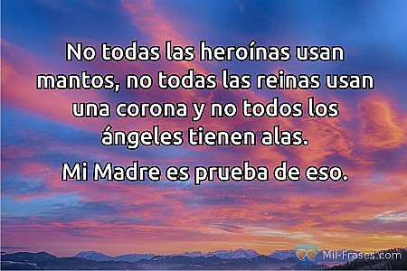 No todas las heroínas usan mantos, no todas las reinas usan una corona y no todo...
