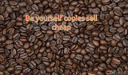 Be yourself copies sell cheap